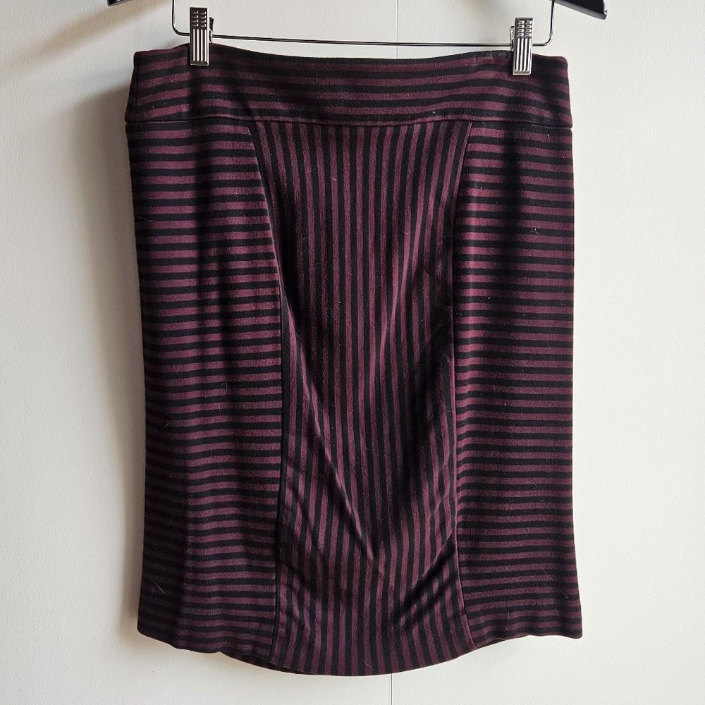 Loft Striped Pencil Skirt in Women's 8